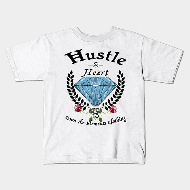 OTE Hustle and Heart Kids T-Shirt by OwnTheElementsClothing